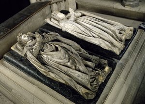Henri II（1519-59）和Catherine de Medici（1519-89）1583（大理石）的肖像