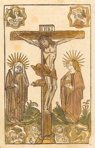 十字架上的基督 作者 German 15th Century