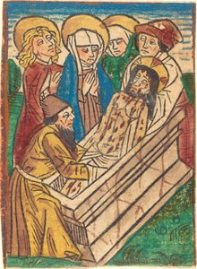 埋葬》（The Entombment 作者 德国 15 世纪
