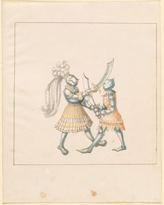 Freydal, 《马克西米利安一世皇帝的比武和锦标赛》：徒步战斗（比武）（第三卷）：板块153