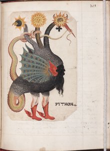 Python来自：炼金术和玫瑰十字会纲要，约1760年