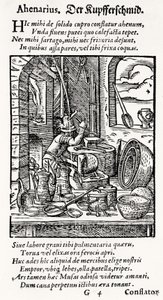 Copper-Smith，由Hartman Schopper出版 作者 德国学校