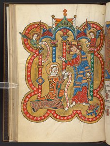 Add.60629，f.27v "Noli me tangere"（牛皮纸） 作者 德国学校