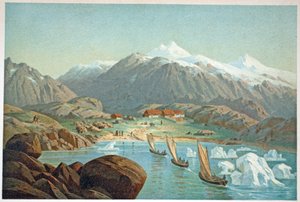 抵达弗里德里希斯塔尔的船只，p。伦敦，1874年 作者 德国学校