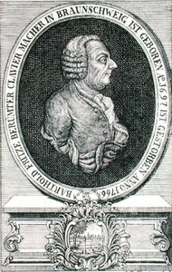 Barthold Fritz (1697-1766)，由J.C.刻制。艾伯林（雕刻） 作者 德国学校