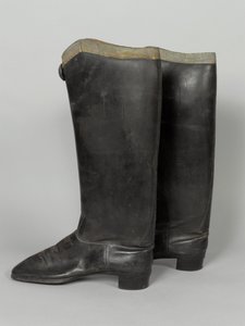 靴子，3rd von Zieten Hussars，1914 年之前，由康诺特公爵 (Duke of Connaught) 穿着（靴子） 作者 德国学校
