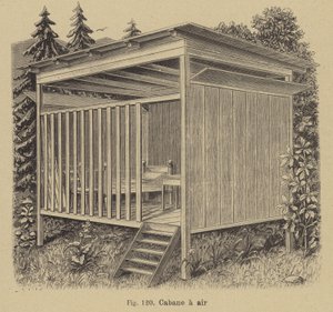小屋向空中开放 作者 德国学校