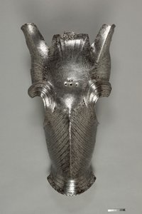 马克西米利安风格的Chanfron，约1510年（钢） 作者 德国学校