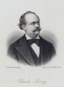 Charles Lecocq，法国作曲家（版画） 作者 德国学校