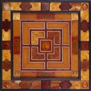 国际象棋柜，来自Koenigsberg，1611（镀金银，乌木和象牙） 作者 德国学校