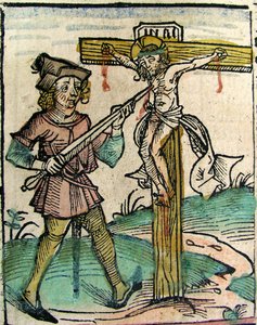 Christ Recrucified，发表于1493年的纽伦堡纪事报 作者 德国学校