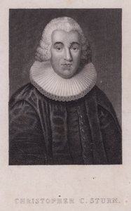 Christopher Christian Sturm，德国神学家（版画） 作者 德国学校
