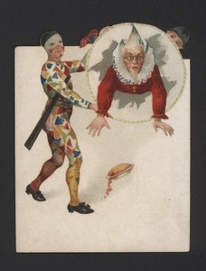 小丑 (chromolitho) 作者 德国学校