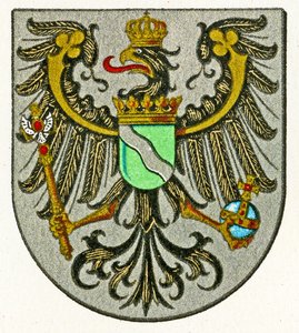 莱茵省（Provinz Rheinland）的徽章，c.1898 作者 德国学校