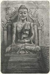 Colossal statue of the Buddha (engraving) 作者 德国学校