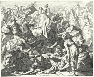 Coronation procession of the Holy Roman Emperor Conrad II 作者 德国学校