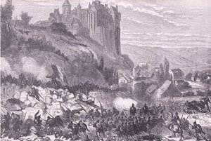 Defence of Chateaudun, Cassells History of the War between France and Germany published by Cassell and Company Limited, c.1890 (litho) 作者 德国学校