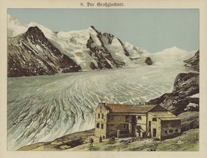 Der Grossglockner (colour litho) 作者 德国学校