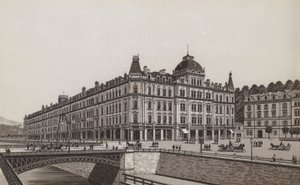 Elisabethquai (litho) 作者 德国学校
