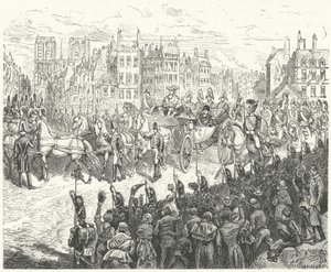 1814年，路易十八国王进入巴黎 作者 德国学校