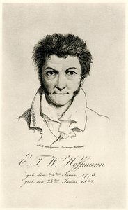 Ernst Theodor Amadeus Hoffmann (1776-1822) 1884-90 (phototype) 作者 德国学校