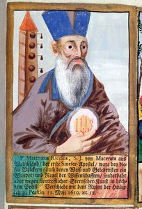 父亲Matteo Ricci（1552-1610）穿着普通话服装 作者 德国学校