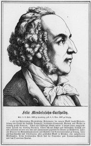 Felix Mendelssohn-Bartholdy (雕刻) 作者 德国学校