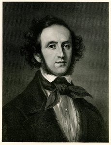 Felix Mendelssohn-Bartholdy，1884-90（照片型） 作者 德国学校
