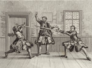 Fencing exercise 作者 德国学校