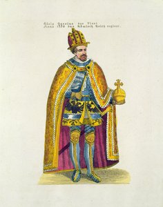 1348年在神圣罗马帝国皇帝查理四世（1316-78）建立了德国大学，二十世纪初的明信片 作者 德国学校