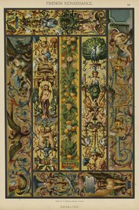 French Renaissance, Gobelins (colour litho) 作者 德国学校