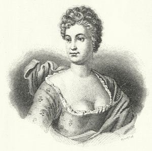 Friederike Caroline Neuber，德国女演员和戏剧导演（雕刻） 作者 德国学校