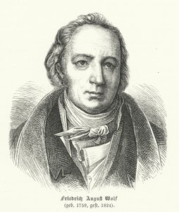 Friedrich August Wolf，德国古典主义者和语言学家 作者 德国学校