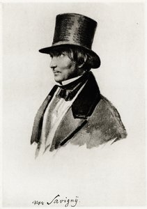 Friedrich Carl von Savigny，1884-90 作者 德国学校