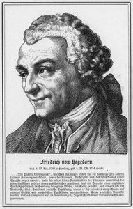 弗里德里希·冯·哈格多恩 (Friedrich von Hagedorn) (雕刻) 作者 德国学校