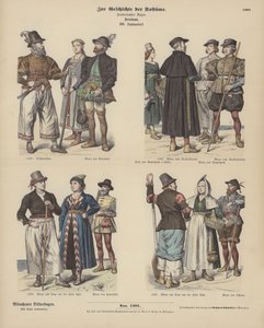 弗里斯兰人的服装 作者 德国学校