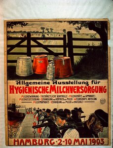 1903年卫生乳供应总展 作者 德国学校