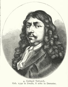 Gerard ter Borch，荷兰黄金时代的画家（版画） 作者 德国学校