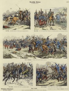 法国 - 普鲁士战争的德国骑兵，1870-1871