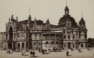 Hamburg: Concerthaus, Concert-House (litho) 作者 德国学校