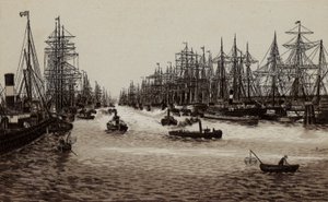 汉堡：港湾，港湾（平面图 作者 德国学校