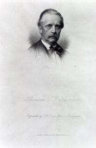 Hermann von Helmholtz，由CH Jeens雕刻 作者 德国学校