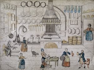 Households in the kitchen, Germany 作者 德国学校