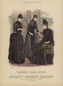 Illustrirte Frauen-Zeitung 插图（彩色石版画） 作者 德国学校