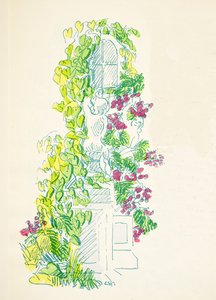 插图来自 Styl, pub.1922（pochoir 印刷品） 作者 德国学校