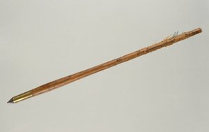个人弩螺栓属于Prince Otto von Hesse，1615（木头）（另见312140-312142）