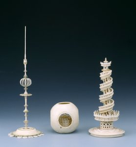 象牙饰品 作者 德国学校