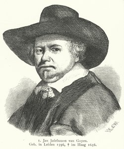 Jan van Goyen，荷兰黄金时代的画家（版画） 作者 德国学校