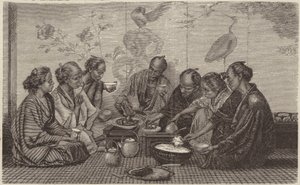 日本餐 (雕刻) 作者 德国学校
