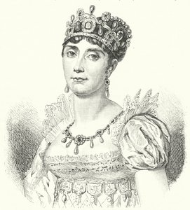 Josephine de Beauharnais，拿破仑一世的第一任妻子（版画） 作者 德国学校